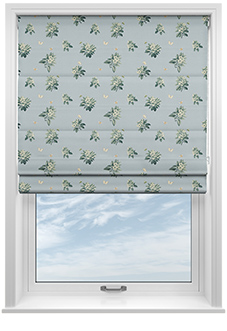 Upton, Apple Spray Smokes - Twist&Fit Roman Blind
